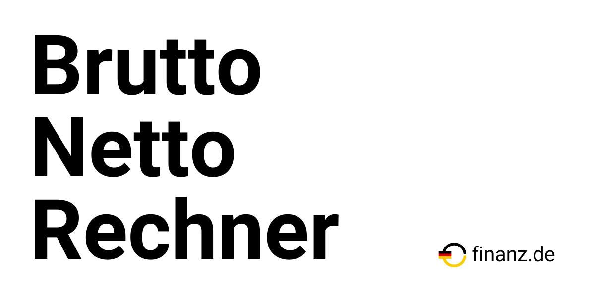 Brutto-Netto-Rechner